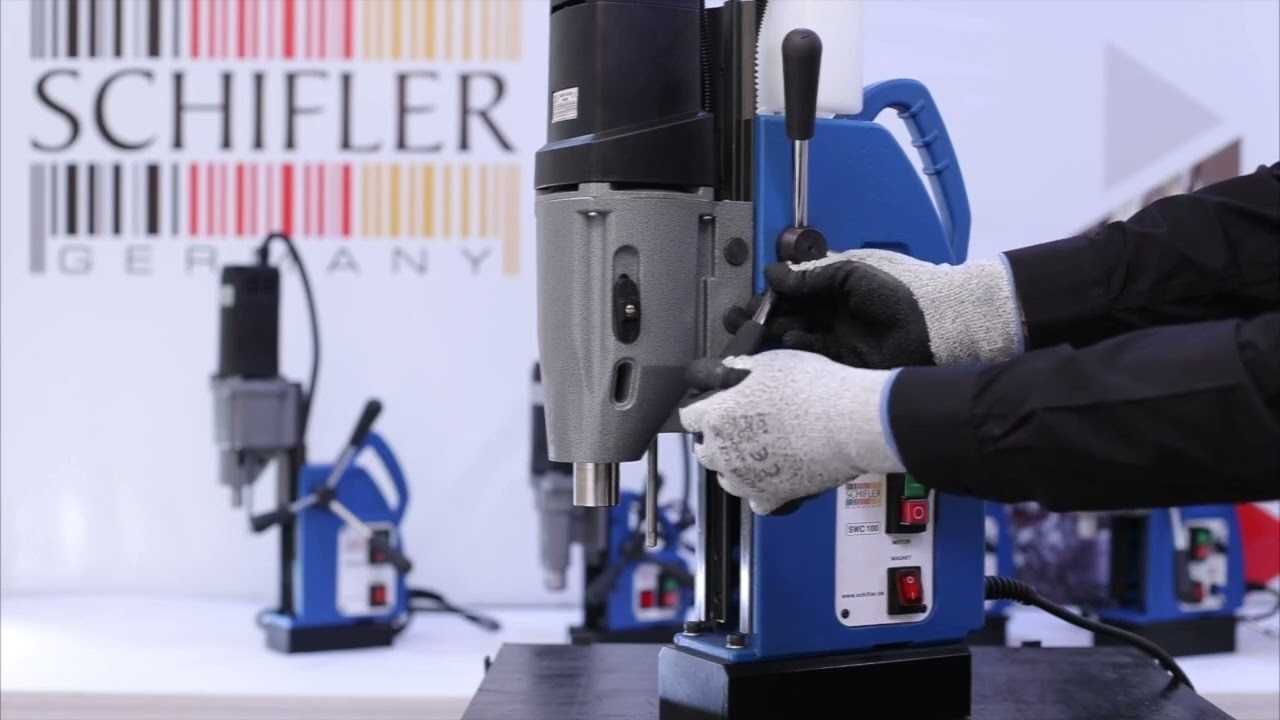 Магнитный сверильный станок,магнитная дрель Schifler SWC 32