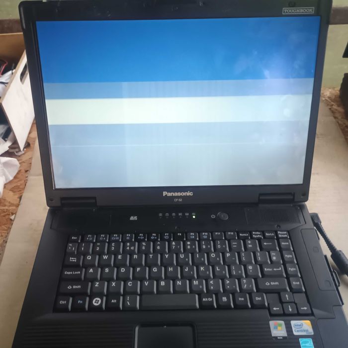 Laptop Panasonic CF 52 ecran defect