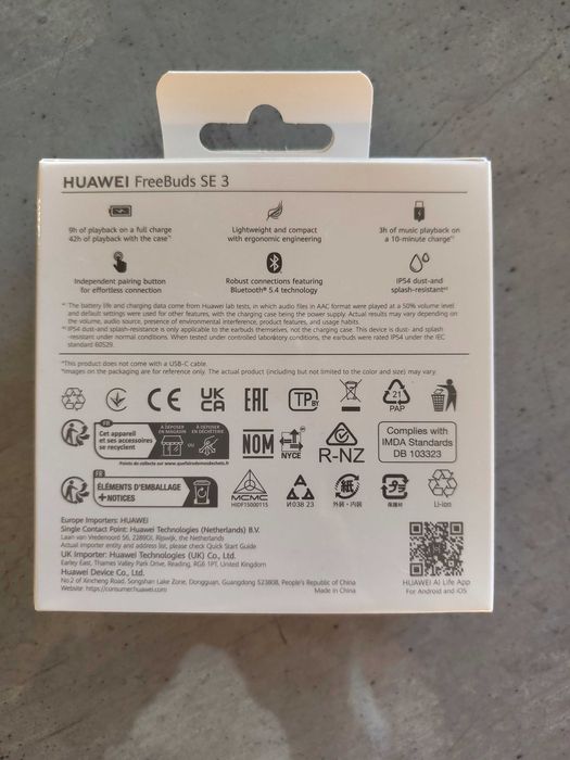 Слушалки Huawei Free buds SE 3