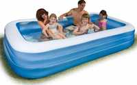 Piscina exterioara gonflabila cu 3 inele XXL 210x150x60cm