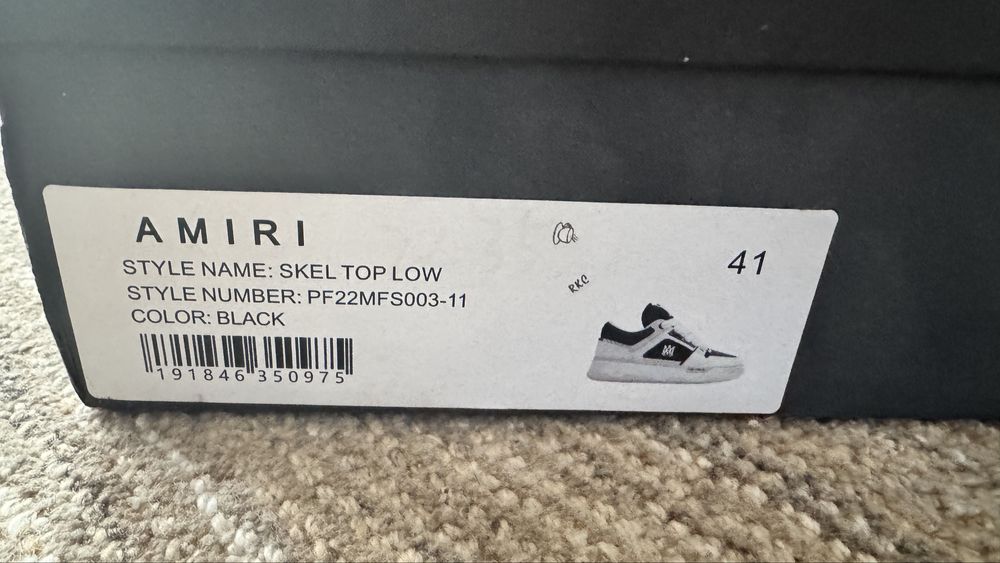 Sneaker AMIRI aproape noi , marimea 41