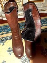Натуральный кожаные сапоги из бренда "La Vista"