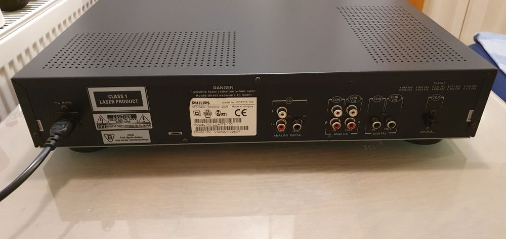 CD player/recorder dublu Philips CDR 775