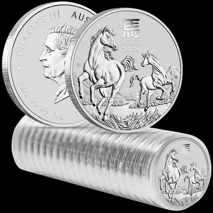 Сребърна монета Австралийски Лунар Кон 2026