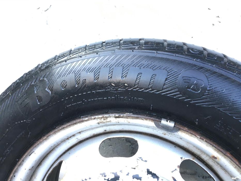 Rezerva Peugeot 307 Janta Tabla 4x108 Anvelopa R15 Barum Brillantis2