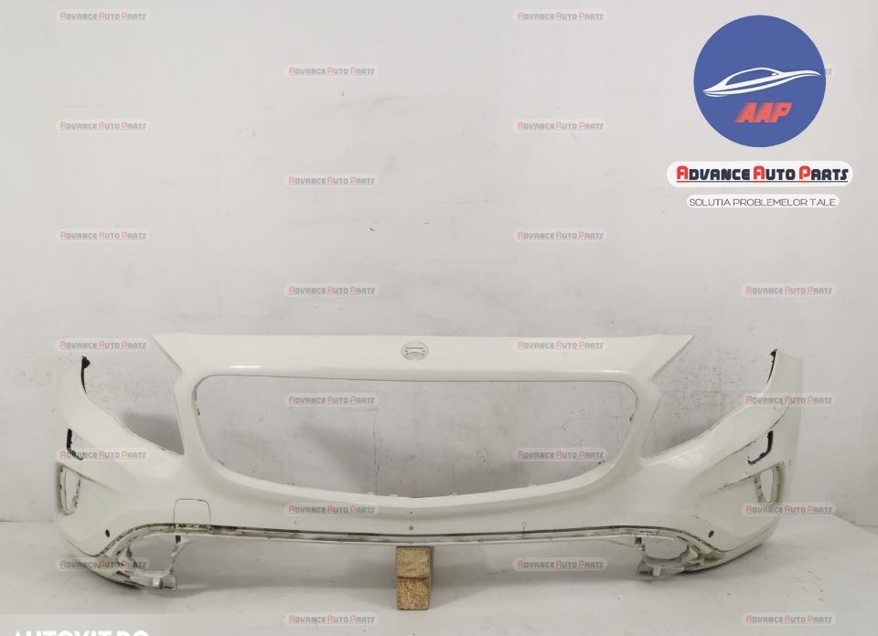 Предна броня със сензори и оригинални миещи устройства в добро състоян