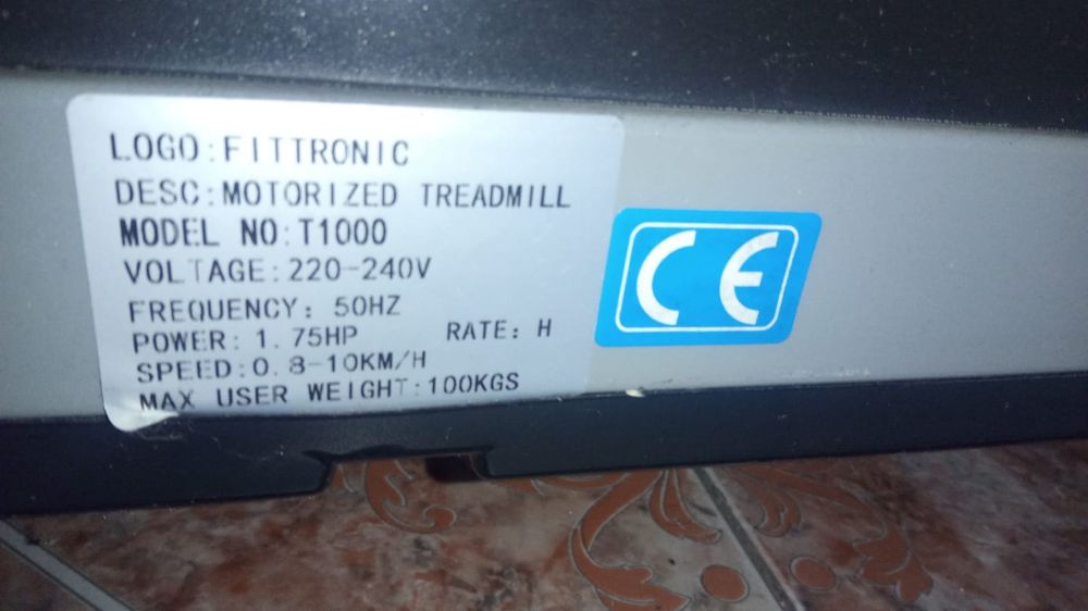 Banda de alergat FITTRONIC