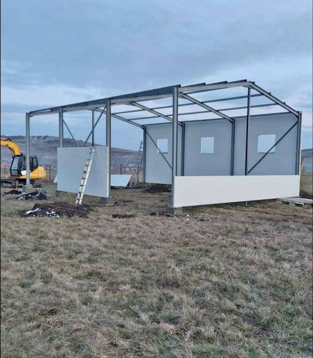 Vand hale metalice si structuri industriale agricole sau de productie