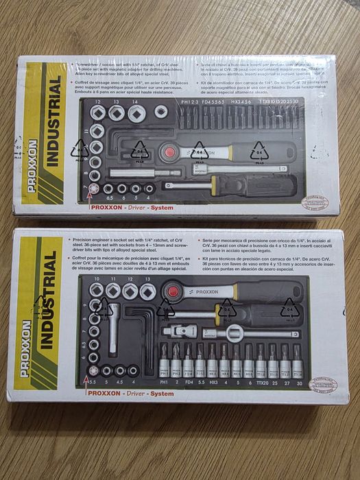 Trusa cu tubulare si biti Proxon