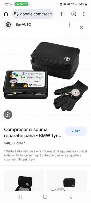 Compresor cu spuma reparatie pana NOU