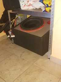 Vand subwoofer de masina si statie