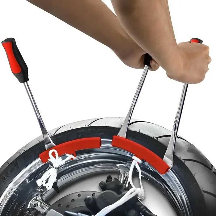 Set leviere de schimbare a anvelopelor cauciucurilor, protectie janta