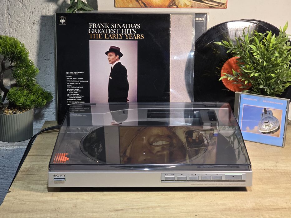 Pick-up SONY PS-LX500, tangențial, linear tracking, direct drive, hifi