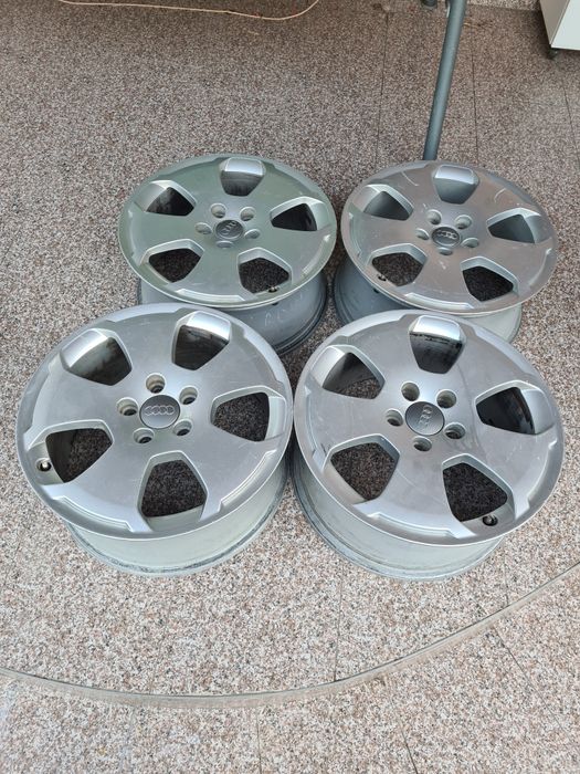 Vând jante Audi R17 - 7.5J, ET ~40-50, 5x112, aliaj, aluminiu