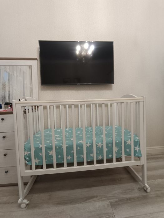 Продается детская кроватка с ортопедическим матрасом