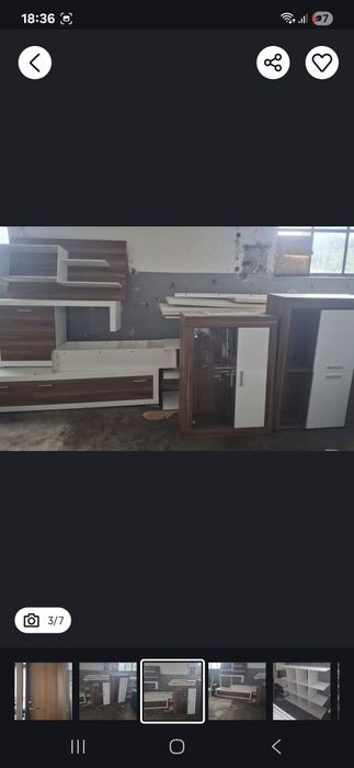 Vând mMobila sufragerie,birou si mobila dressing.