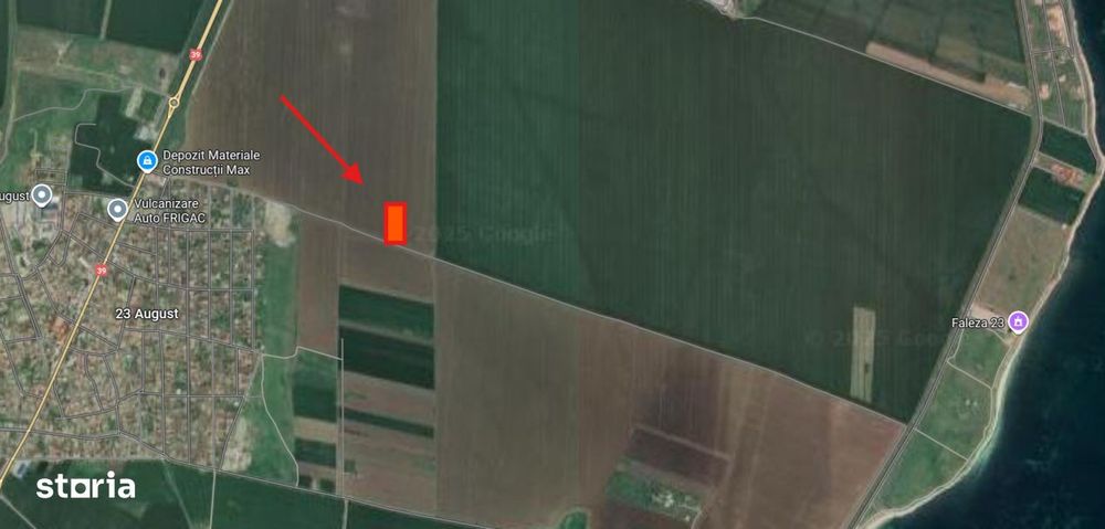 Loturi de vanzare in 23 August, 776 mp, 2,5 km de plaja.