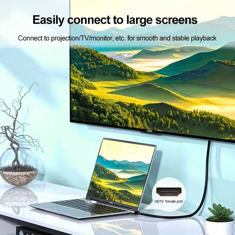 HDTV2.1*OPTIC 8К/60Hz 5мет. и 10мет. Кабел JUSTLINK* HDMI 2.1V 48Gbps!