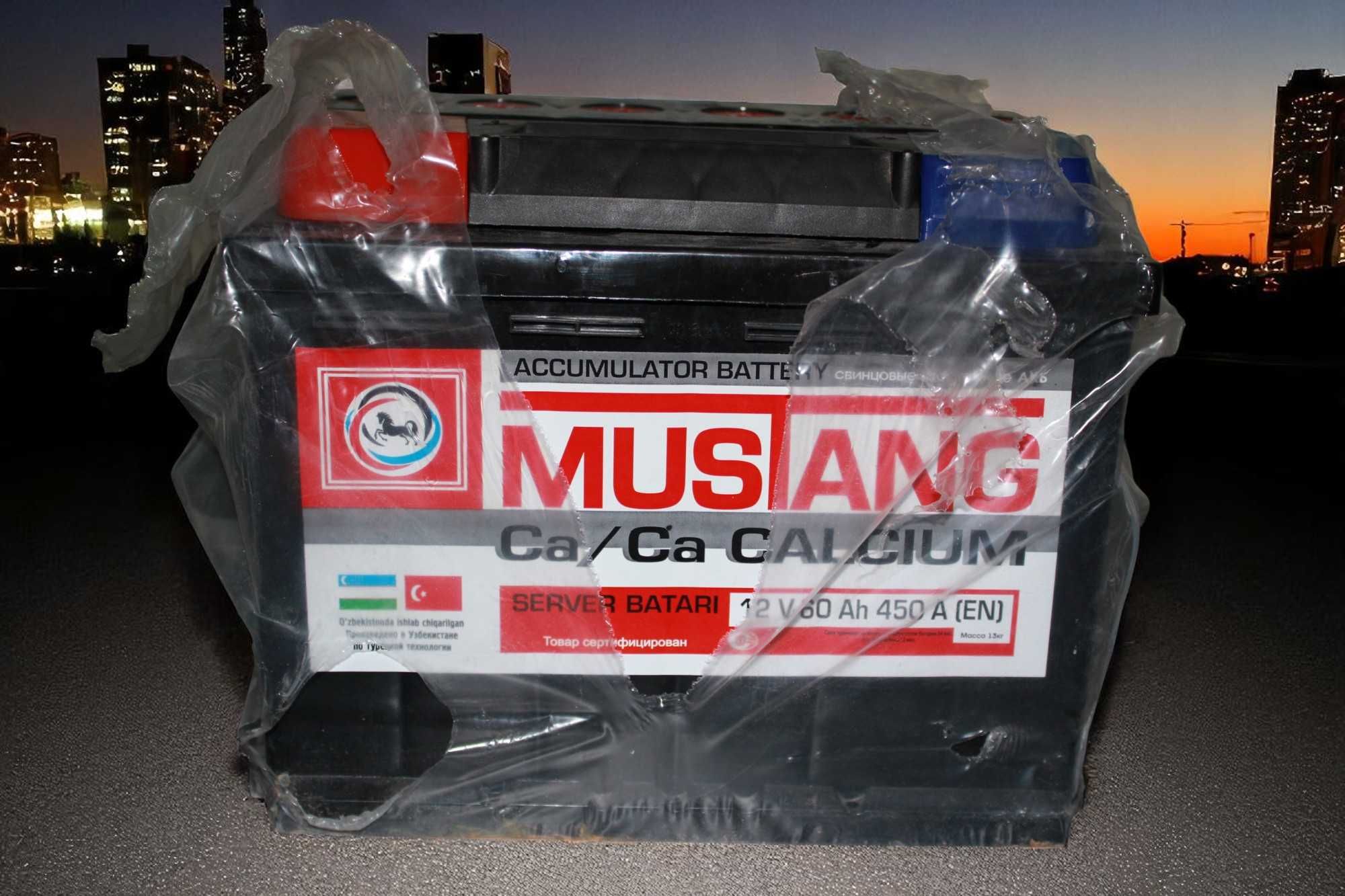 Аккумулятор Mustang 60 ампер