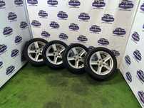 Jante aliaj r16 nissan mazda toyota mitsubishi dacia lexus 5x114.3 + cauciucuri vara 205 / 50 r16,