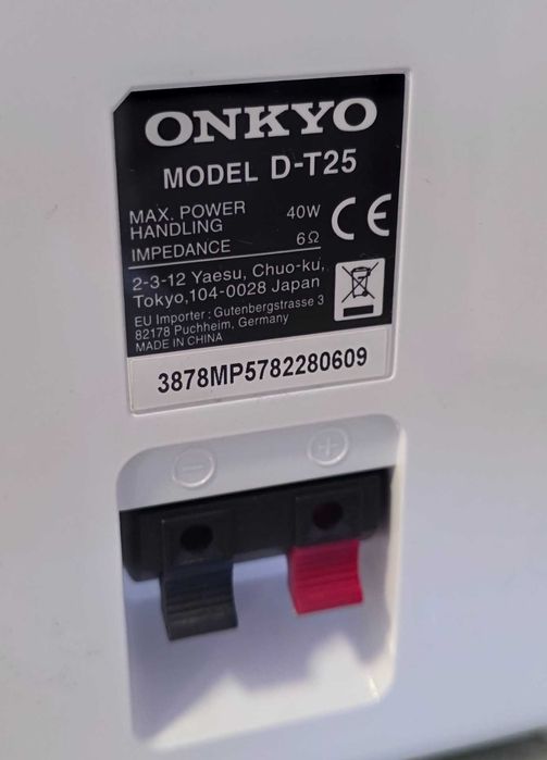Set 2 boxe Onkyo D-T25 - import Germania