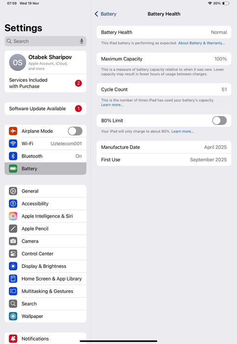 Apple iPad Pro 11-inch M4 (256GB Silver Wi-Fi)