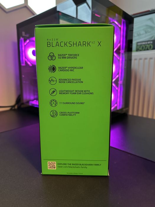 Casti Gaming Razer Blackshark V2 X NOI SIGILATE