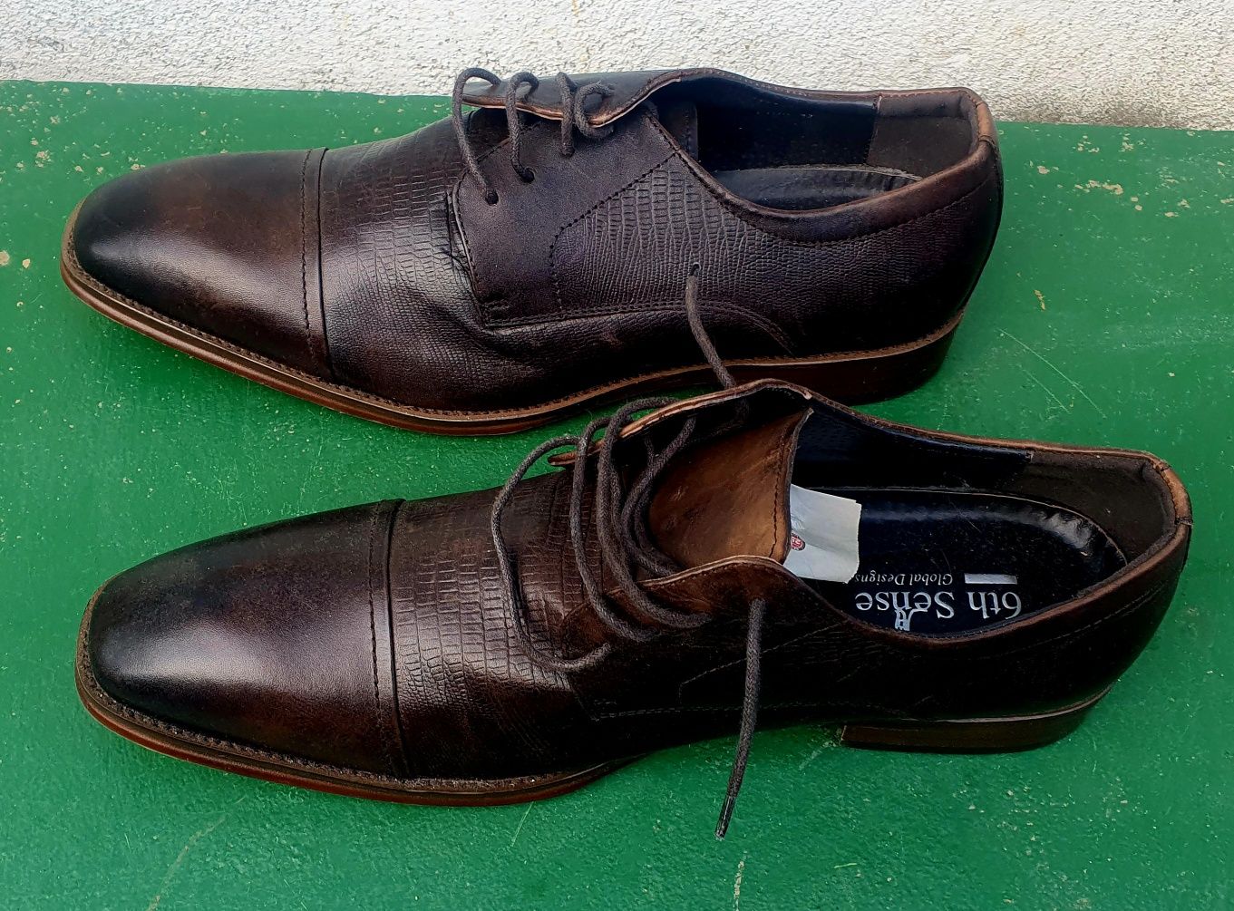Pantofi originali 6th Sense piele/Noi