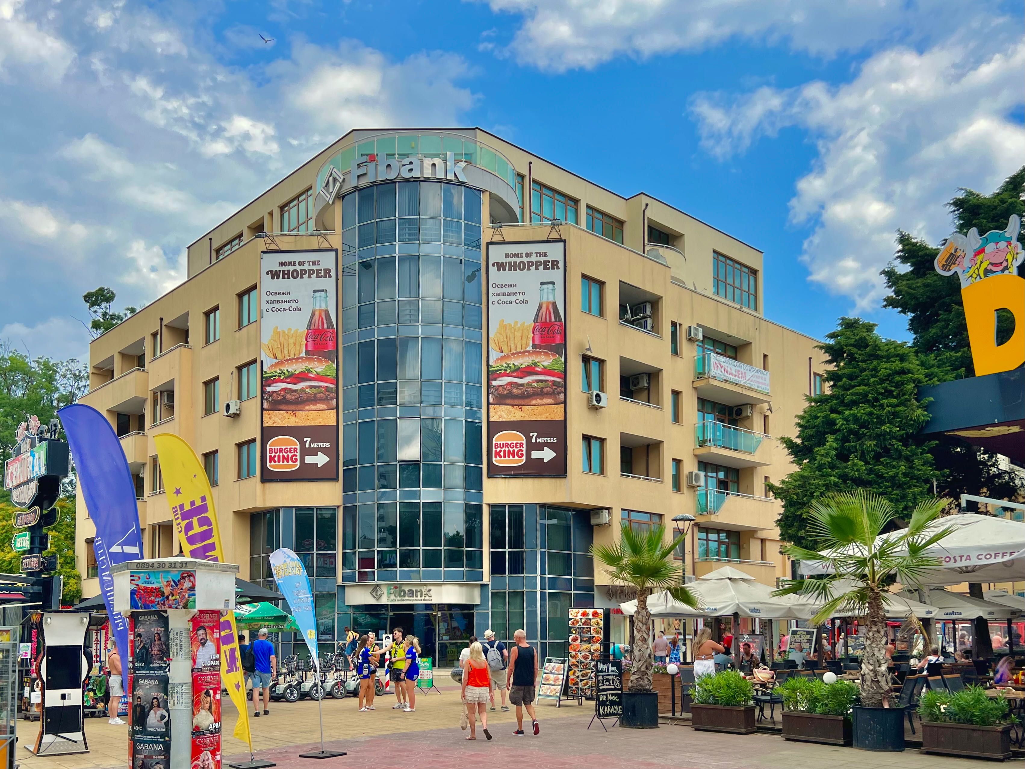 Студио в центъра на курорта на 30м. от Плажа