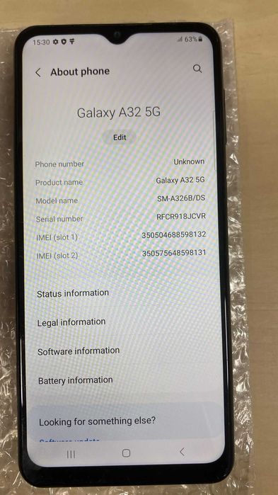 Samsung Galaxy A32 5G Dual Sim 128GB Black ID-jzf816