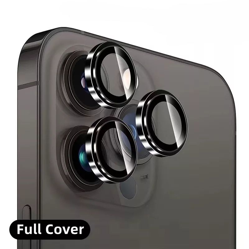 Стъклен Протектор за Камера за Apple iPhone 16 / 15 Pro Max / 14 Plu