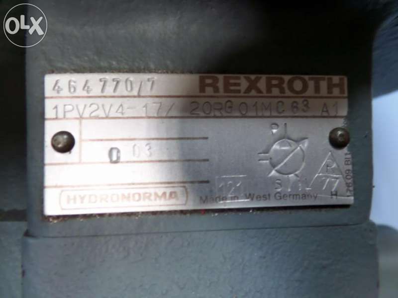 Хидравлична помпа Rexroth Hydronorma за шлайф