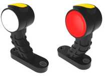 Lampa gabarit cu LED omologare este gravat pe sticla