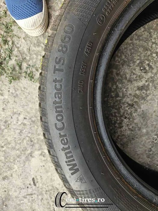 SET 4 Anvelope Iarna 185/65 R15 CONTINENTAL Winter ras