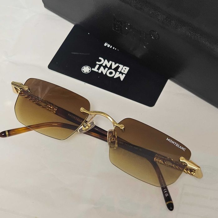 Ochelari de soare semitransparenti Montblanc