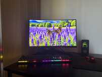 Gaming PC Ryzen 5 3600, nVidia GTX 1660 Ti, monitor curbat 63cm, 120Hz