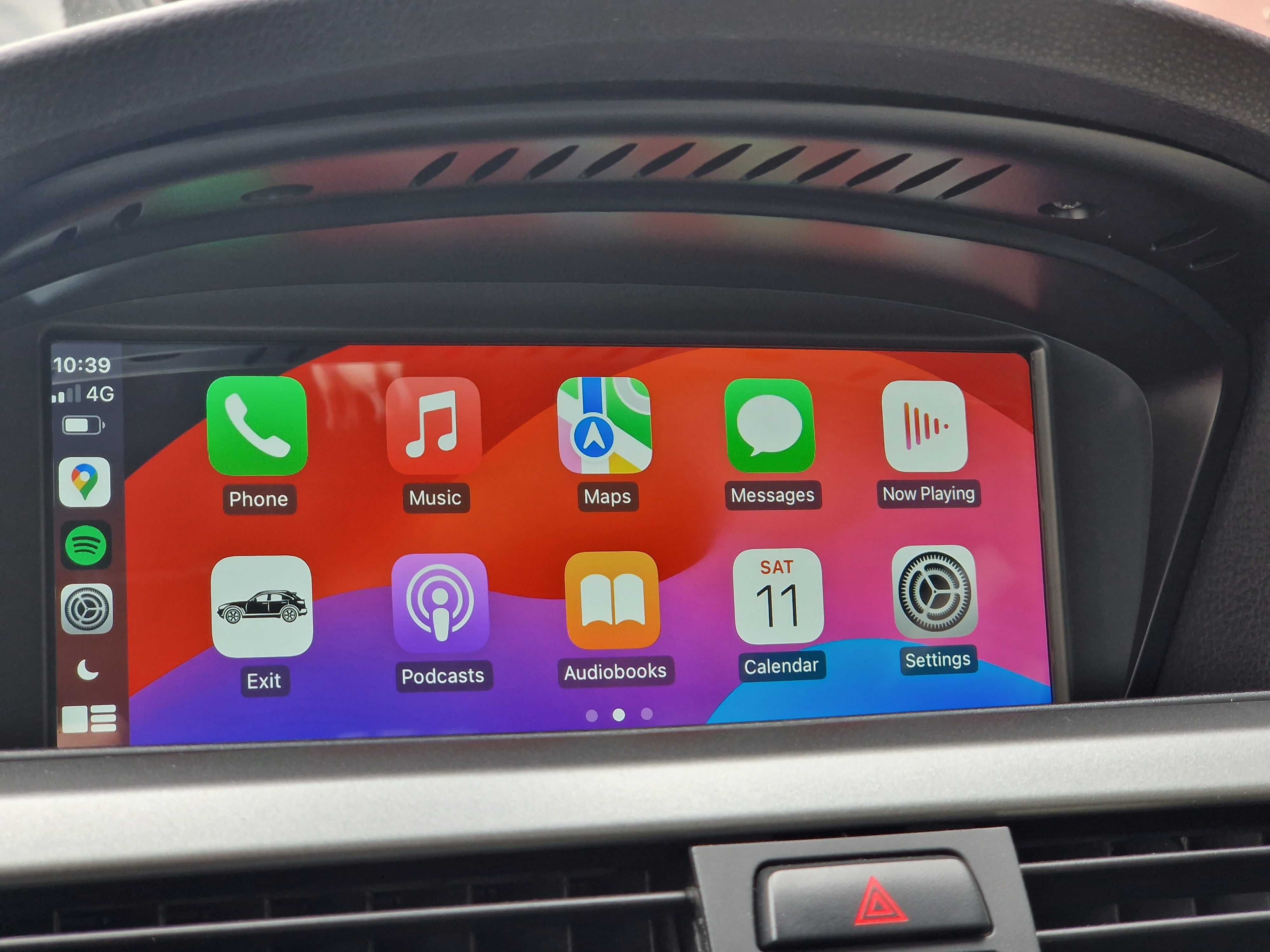 Navigatie BMW E60, E61 E90, E91, E92, E90 Android 13, Carplay