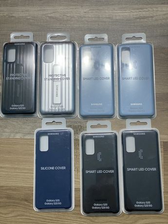 Husă Samsung S20/S20 5G originală (Led Cover)