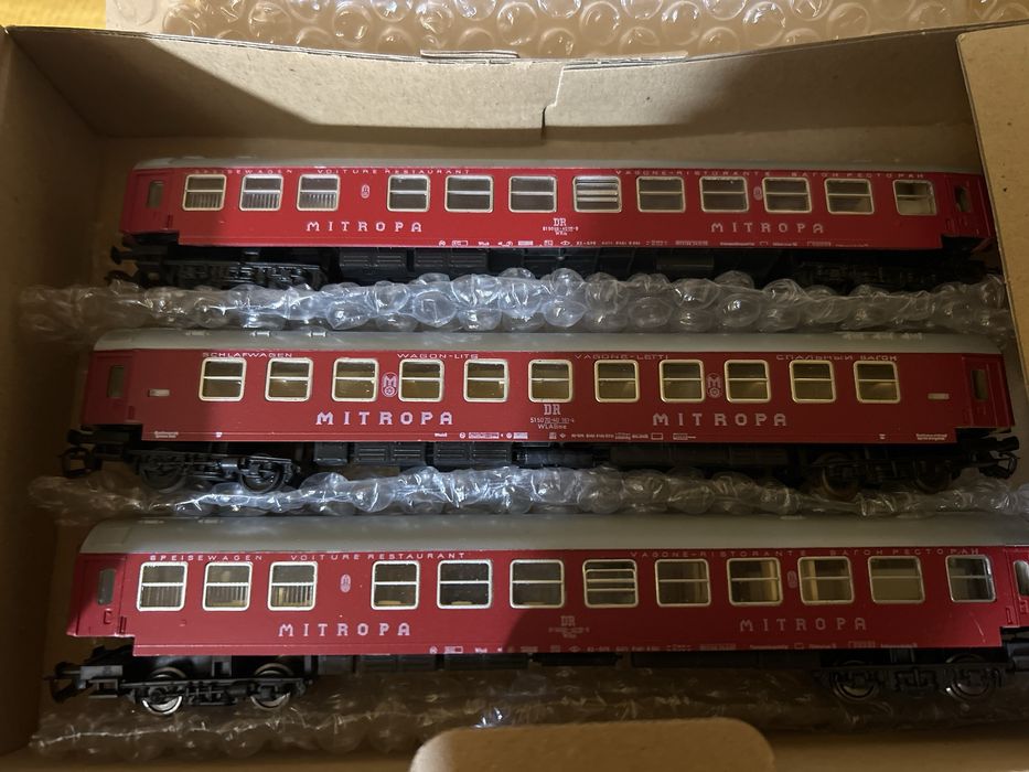 Set vagoane persoane - trenulet scala TT