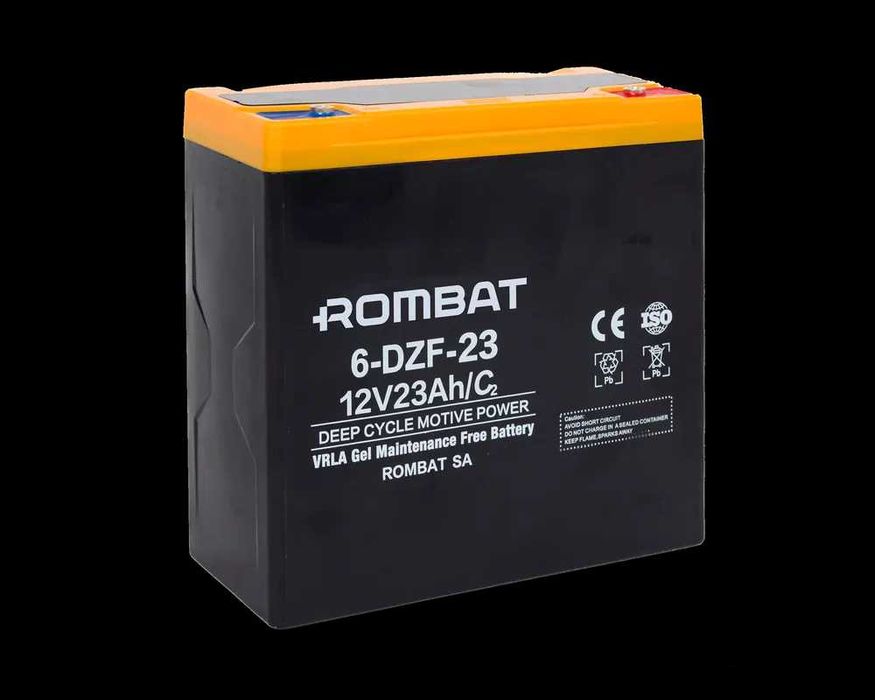 Baterii gel 12V pentru scutere si triciclete electrice Z-tech .