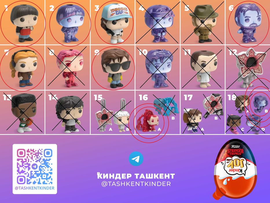 kinder Динозавры Funko Pop из киндер сюрприз