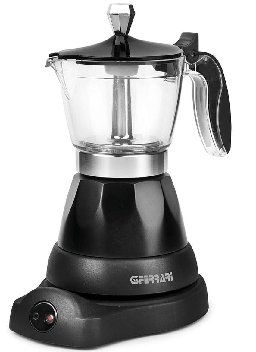 Cafetiera G3 Ferrari G10028 Bonjour Electric Moka, 400 W