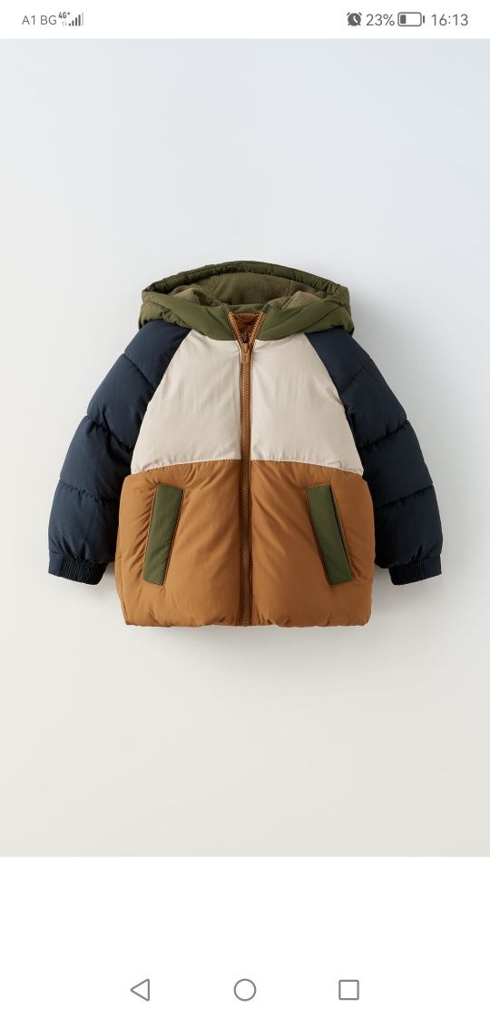 Детско яке Зара Zara 9-12м