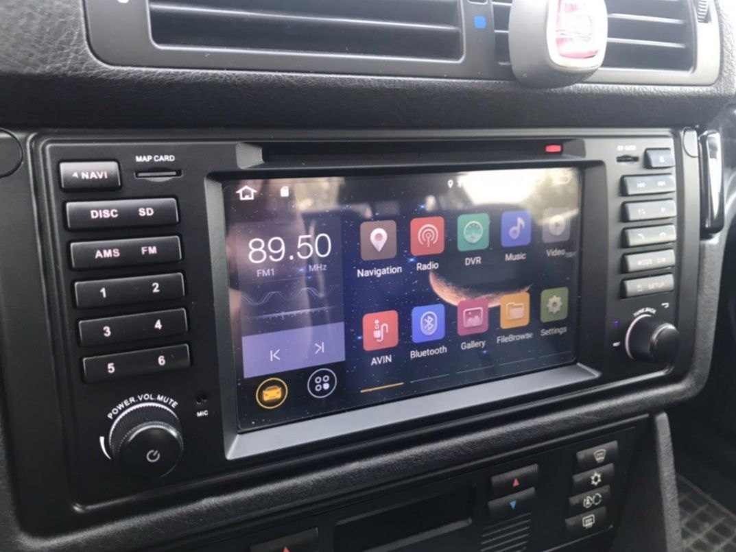 Мултимедия Android за BMW E53 X5 E39 Е38 E46 навигация андроид бмв