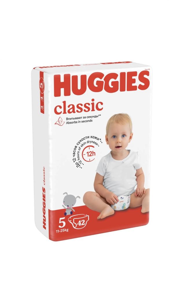 Подгузники Huggies classic