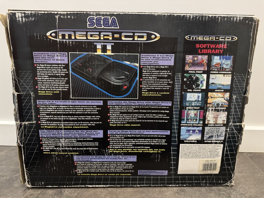 Sega mega cd + sega mega drive 2