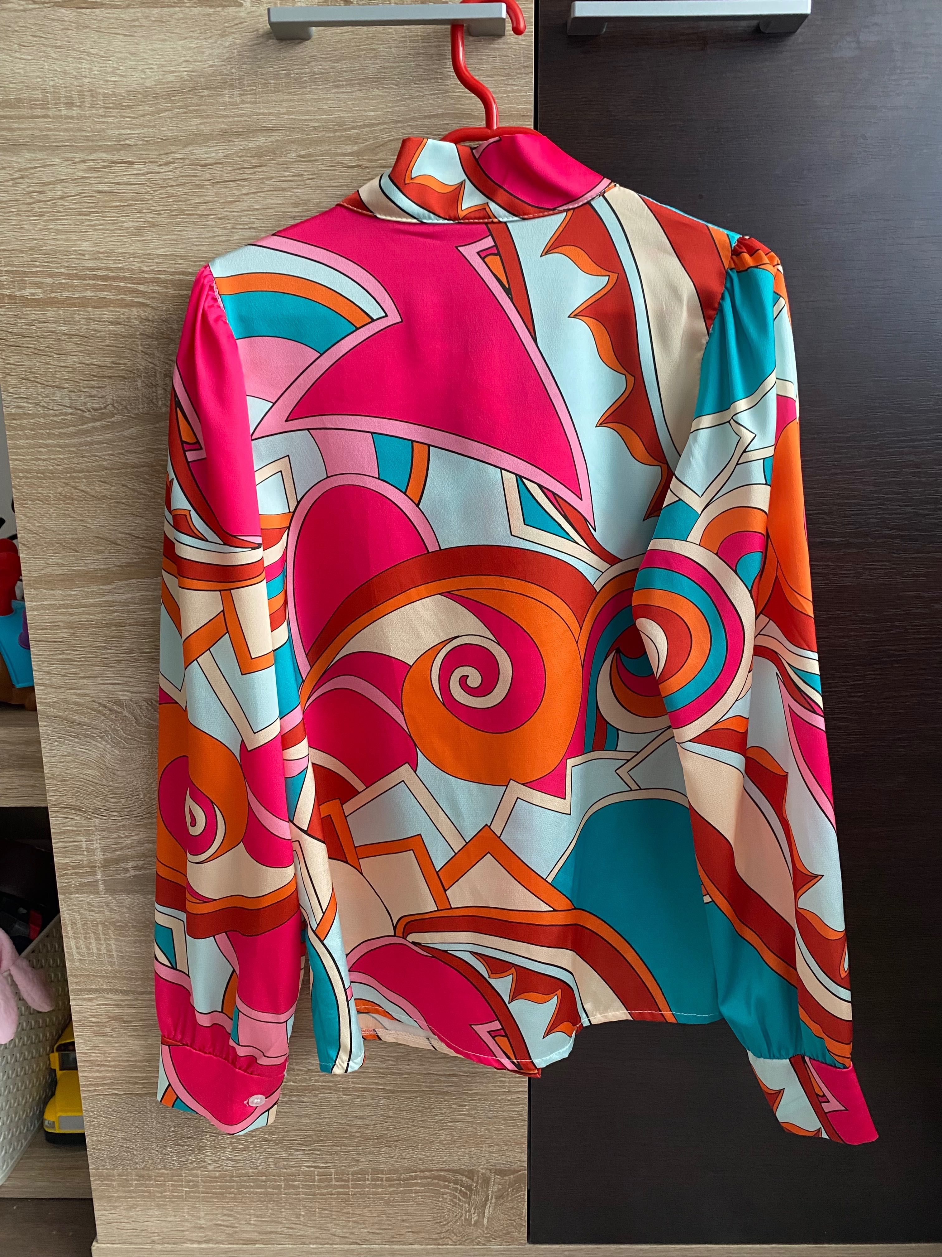Camasa eleganta multicolora
