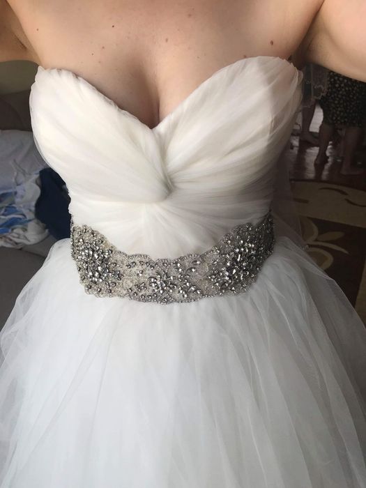 Rochie de mireasa Maya Fashion și voal Maya Fashion