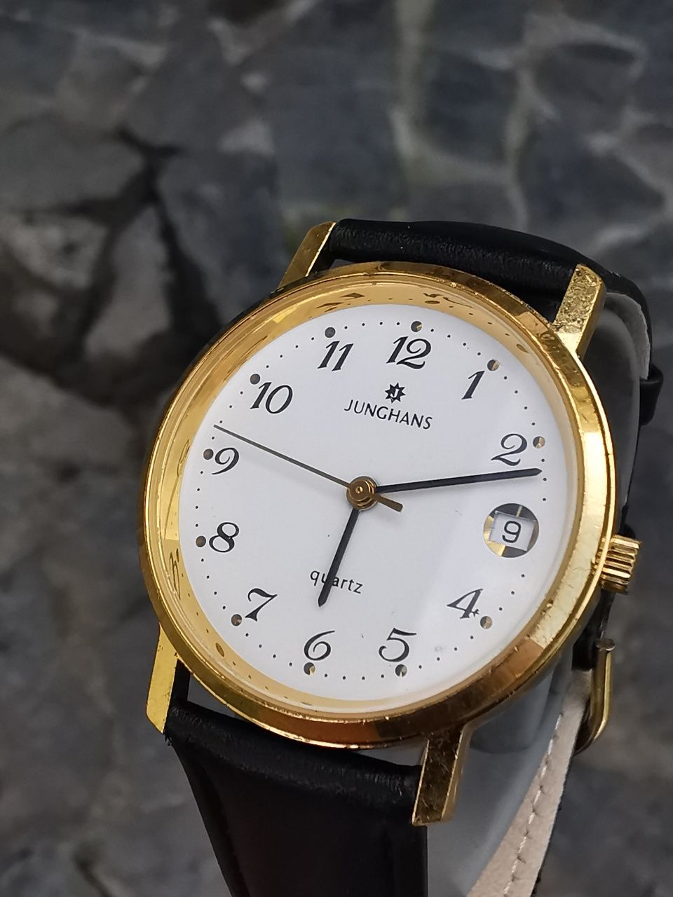 Ceas Junghans Calendar - Mecanism elvețian ETA-33 mm