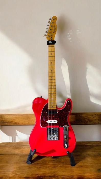 Китара Harley Benton TE-62CC DR Dakota Red + ъпгрейд